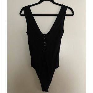 FREE PEOPLE 🌿 BLACK BODYSUIT